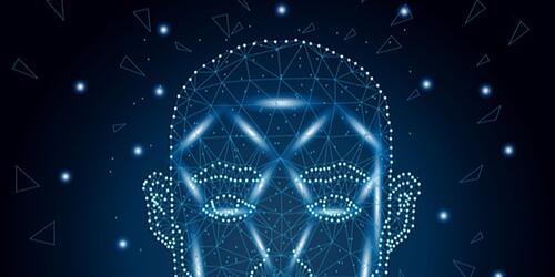 Facial analysis tool abstract image